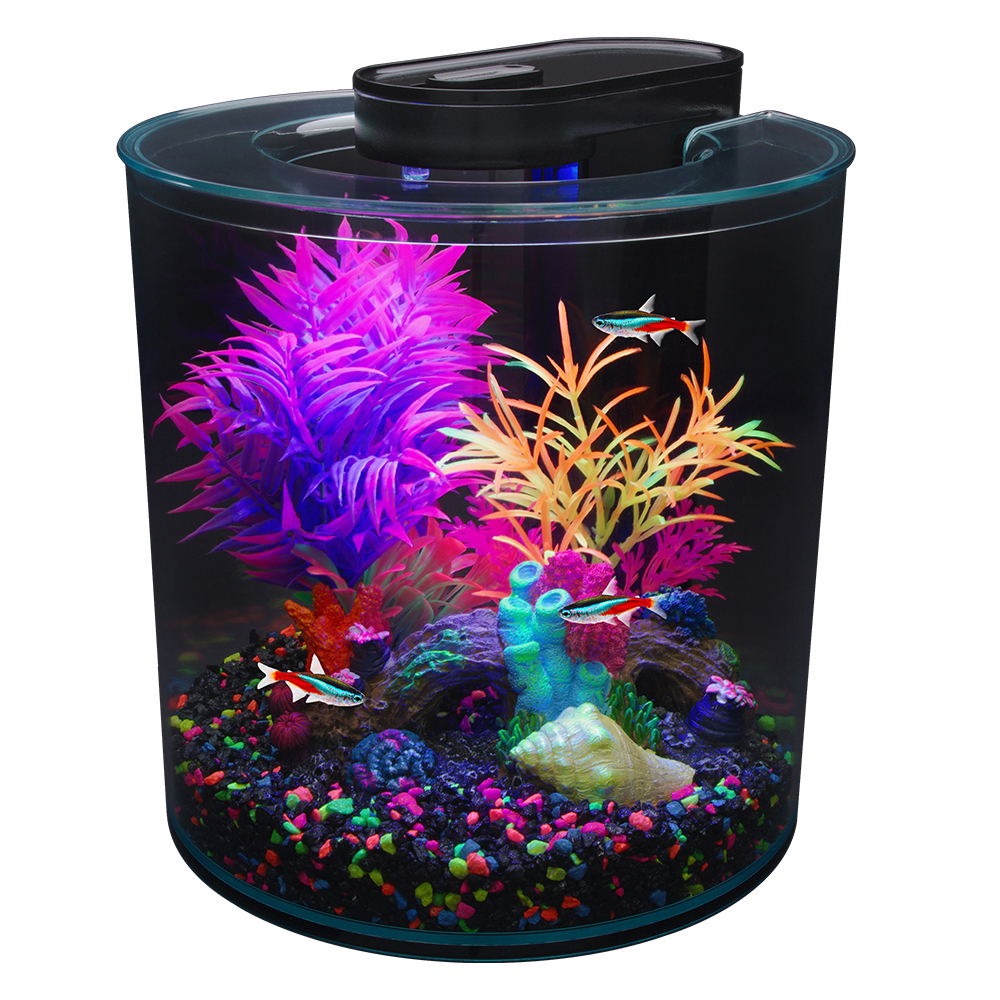 Aquarium équipé Marina iGlo 360, 10 L (2,65 gal US) BOUTIQUE D
